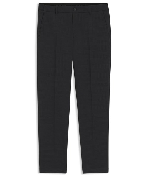 BOSS(ボス)の「ウォッシャブル フォーマルパンツ ストレッチシアサッカー ファブリック(その他パンツ・メンズ・ブラック/ベージュ・54/50/44/46/52/48/56)」の7枚目の写真