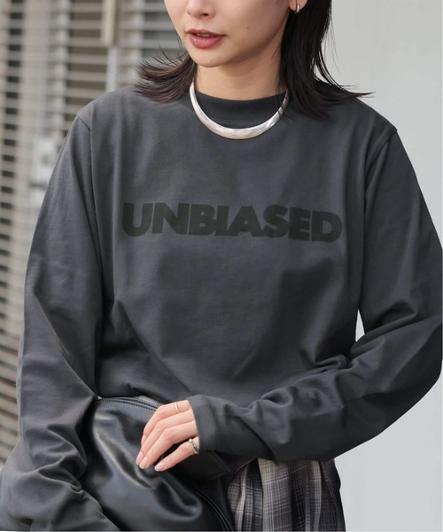 JOURNAL STANDARD(ジャーナルスタンダード)の「《WEB限定追加》UNBIASEDロングスリーブ Tシャツ(Tシャツ/カットソー・レディース・ブラック系その他/シルバー/ホワイト・FREE)」の13枚目の写真