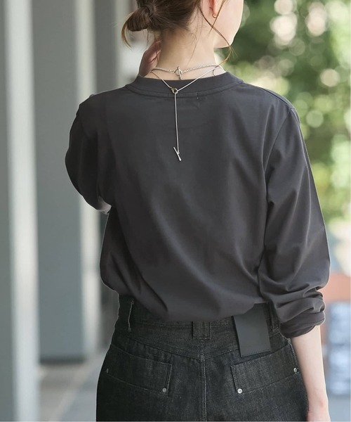 JOURNAL STANDARD(ジャーナルスタンダード)の「《WEB限定追加》UNBIASEDロングスリーブ Tシャツ(Tシャツ/カットソー・レディース・ブラック系その他/シルバー/ホワイト・FREE)」の19枚目の写真