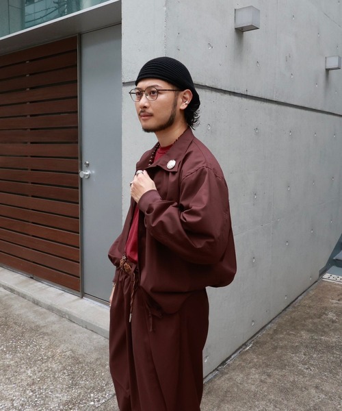 セール】【IVY(アイビー)×BAYFLOW】オープンカラー比翼ブルゾン