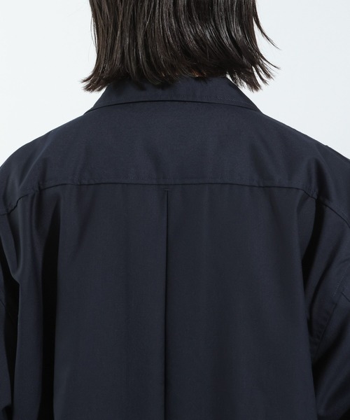 BAYFLOW(ベイフロー)の「【IVY(アイビー)×BAYFLOW】オープンカラー比翼ブルゾン(ブルゾン・メンズ・ブラウン/ネイビー・MEDIUM/LARGE)」の18枚目の写真