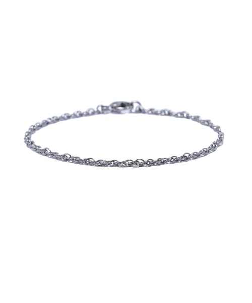 JAM HOME MADE(ジャムホームメイド)の「ロープチェーンブレスレット M 三友その2 チタン(スパイク チェーン)/メンズ/レディース/ユニセックス(ブレスレット・メンズ・シルバー・ONE SIZE)」の1枚目の写真