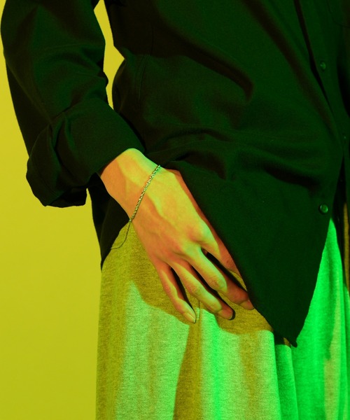 JAM HOME MADE(ジャムホームメイド)の「ロープチェーンブレスレット M 三友その2 チタン(スパイク チェーン)/メンズ/レディース/ユニセックス(ブレスレット・メンズ・シルバー・ONE SIZE)」の4枚目の写真