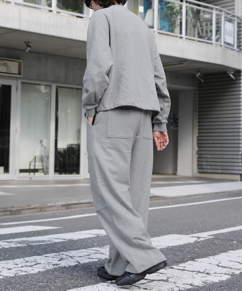 あやこ様　スウェットパンツ　ダブルニー　専用 裏毛ダブルニーワイドスウェットパンツ（スウェットパンツ）｜NAKER