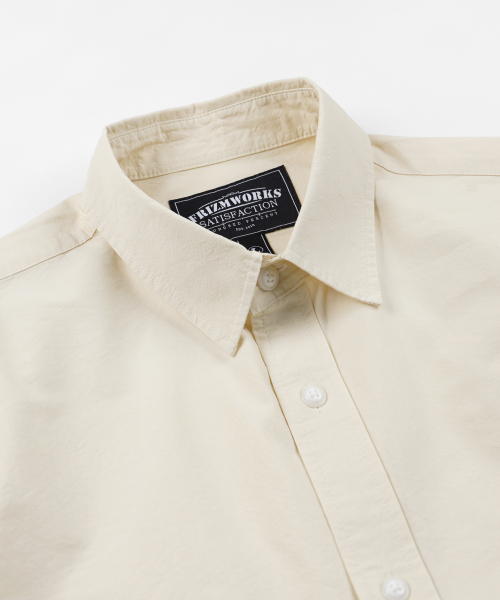 FRIZMWORKS(フリズムワークス)の「WASHED TRIPLE POCKET HALF SHIRT _ IVORY(シャツ/ブラウス・メンズ・その他・SMALL/MEDIUM/LARGE/X-LARGE)」の3枚目の写真