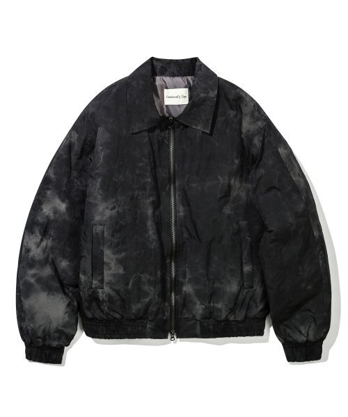 TRIP LE SENS(トリップ ル センス)の「ユニセックス タイダイ パディッド 2WAY ジップアップ ブルゾン_BLACK GREY(ブルゾン・メンズ・その他・MEDIUM/LARGE)」の9枚目の写真