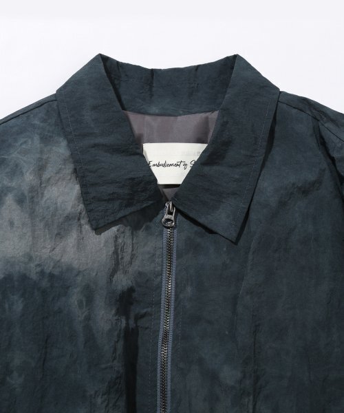 TRIP LE SENS(トリップ ル センス)の「ユニセックス タイダイ パディッド 2WAY ジップアップ ブルゾン_BLACK GREY(ブルゾン・メンズ・その他・MEDIUM/LARGE)」の5枚目の写真