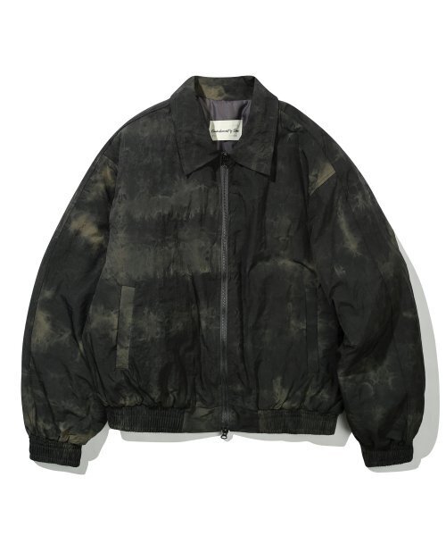 TRIP LE SENS(トリップ ル センス)の「ユニセックス タイダイ パディッド 2WAY ジップアップ ブルゾン_BLACK GREY(ブルゾン・メンズ・その他・MEDIUM/LARGE)」の3枚目の写真