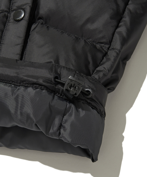 ※ タウンタウン※ adidas アディダス ライトダウンコート(ブラック) IZG99 GE9995
