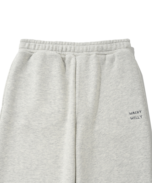 Wacky WiLLy(ワッキーウィリー)の「ウィメンズストレートフィットストリングスウェットパンツオートミール(スウェットパンツ・レディース・その他・SMALL/MEDIUM)」の4枚目の写真