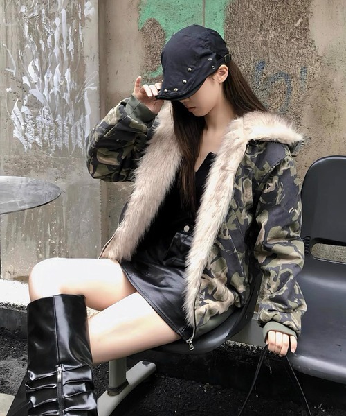 セール】カモフラージュ ジャケット 迷彩 カモフラ アウター ブルゾン