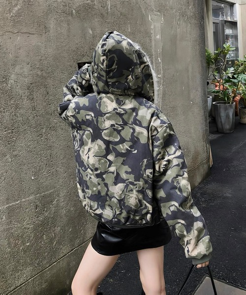 セール】カモフラージュ ジャケット 迷彩 カモフラ アウター ブルゾン