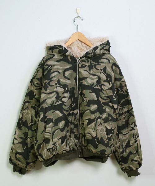 セール】カモフラージュ ジャケット 迷彩 カモフラ アウター ブルゾン