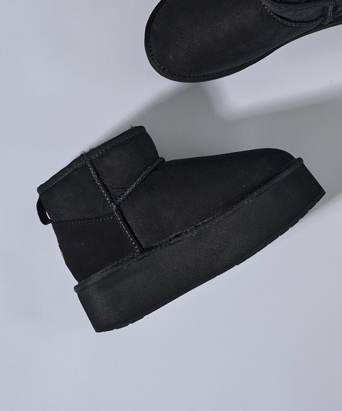 セール】【EMU Australia】EMU STINGER MICRO FLATFORM W13082 厚底