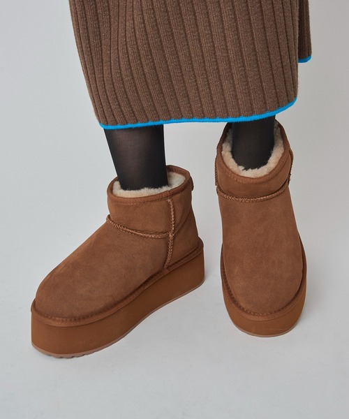 セール】【EMU Australia】EMU STINGER MICRO FLATFORM W13082 厚底