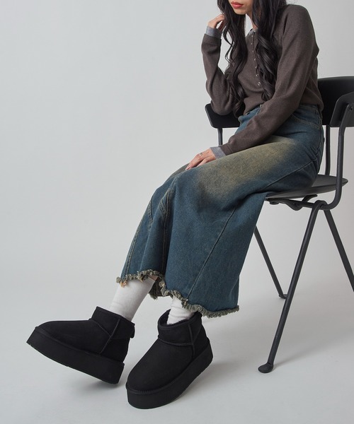 セール】【EMU Australia】EMU STINGER MICRO FLATFORM W13082 厚底