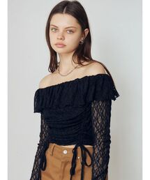 EMODA | オフショルダーギャザートップ(Tシャツ/カットソー)