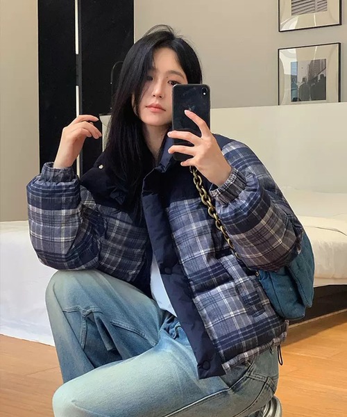 スー 新品タグ付き キャメル ジップアップジャンパー M 裏側チェック柄 楽天市場】チェック柄シャツ 裏ボア シャツ ジャケット チェックシャツ