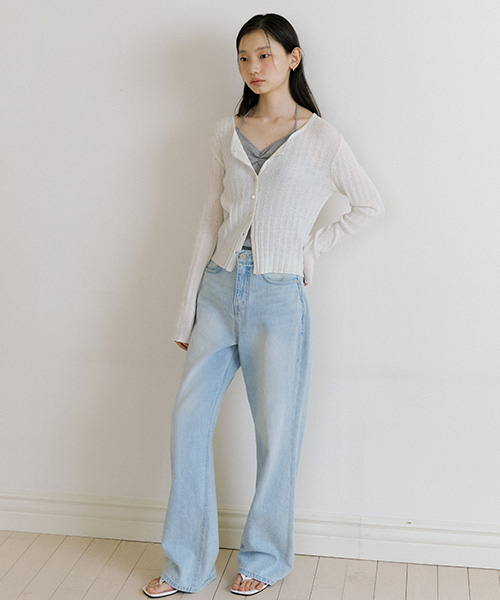 LINGSEOUL(リングソウル)の「relaxed washing denim pants(デニムパンツ・レディース・その他・SMALL/MEDIUM/LARGE)」の6枚目の写真