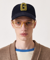 GOLDEN SNSHINE（ゴールデン サンシャイン）の「Corduroy G-logo 5p cap_Navy（キャップ）」