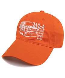 WICK（ウィック）の「OLD CAR WASHING BALL CAP-ORANGE（キャップ）」
