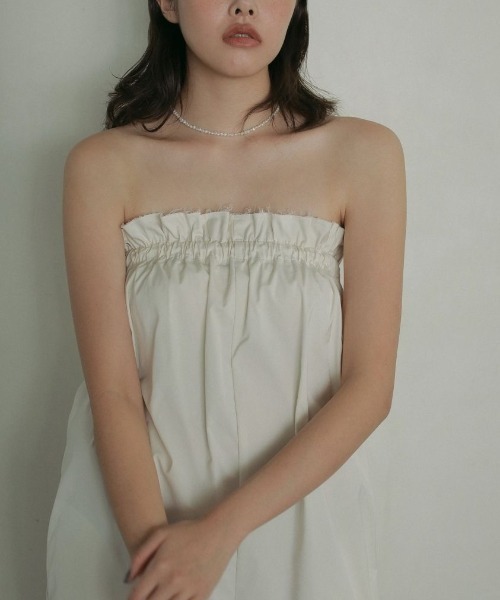 anuke（アンヌーク）の「anuke　Mini Pearl Necklace ミニパールネックレス/62510910（ネックレス・レディース・ホワイト・ONE SIZE）」の5枚目の写真