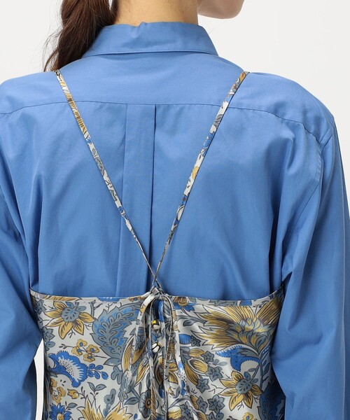 SOULEIADO（ソレイアード）の「アセテートプリント キャミソールワンピース（ワンピース・レディース・グレー系その他2・36）」の6枚目の写真