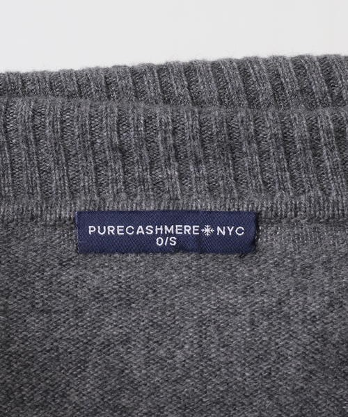 PURE CASHMERE SLOBE別注 タートルネックベスト WHNCDN