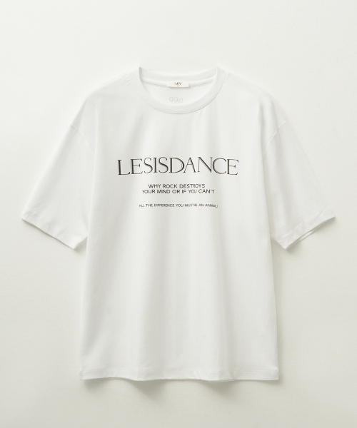 LMOOD(エルムード)の「LESISDANCE コンフォートTシャツ ( 2カラー )(Tシャツ/カットソー・メンズ・ブラック/ホワイト・44/46/48)」の4枚目の写真
