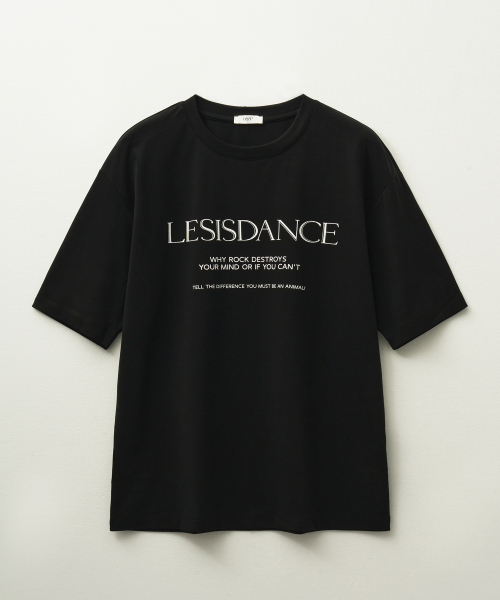 LMOOD(エルムード)の「LESISDANCE コンフォートTシャツ ( 2カラー )(Tシャツ/カットソー・メンズ・ブラック/ホワイト・44/46/48)」の5枚目の写真