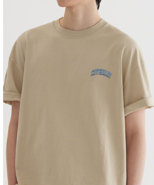 COVERNAT(カバーナット)の「マルチロゴタイポグラフィックTシャツBeige(Tシャツ/カットソー・レディース・その他・X-SMALL/SMALL/MEDIUM/LARGE/X-LARGE/XX-LARGE)」の7枚目の写真