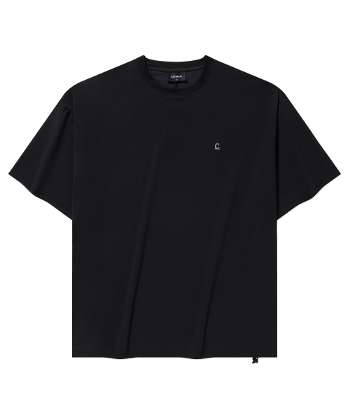 COVERNAT(カバーナット)の「シンボルクールテックTシャツ ブラック(Tシャツ/カットソー・レディース・その他・X-SMALL/SMALL/MEDIUM/LARGE/X-LARGE/XX-LARGE)」の2枚目の写真