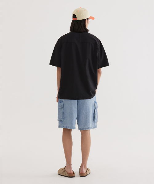 COVERNAT(カバーナット)の「シンボルクールテックTシャツ ブラック(Tシャツ/カットソー・レディース・その他・X-SMALL/SMALL/MEDIUM/LARGE/X-LARGE/XX-LARGE)」の6枚目の写真