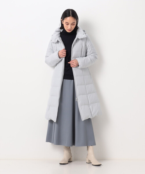 COMME CA（コムサ）の「〔 TALLサイズ 〕 ベネシャンストレッチ スカート（スカート・レディース・オフホワイト/ブルー・15号）」の8枚目の写真