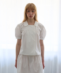 Memoir Blouse, White