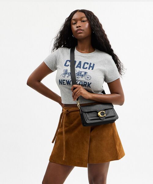 COACH(コーチ)の「タビー ショルダー バッグ 26(ショルダーバッグ・レディース・ブラック系その他・ONE)」の4枚目の写真