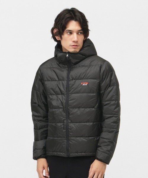 NANGA（ナンガ）の「ナンガ  ATL DOWN ZIP HOODIE（ダウンジャケット/コート・メンズ・ブラウン/オレンジ/ブラック・M/L/S）」の2枚目の写真