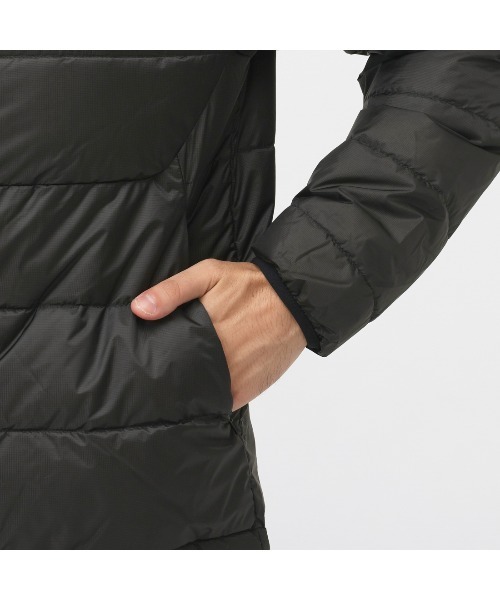 NANGA（ナンガ）の「ナンガ  ATL DOWN ZIP HOODIE（ダウンジャケット/コート・メンズ・ブラウン/オレンジ/ブラック・M/L/S）」の7枚目の写真