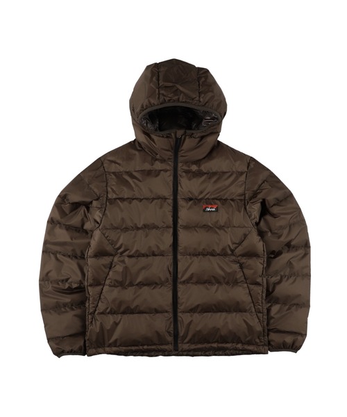 NANGA（ナンガ）の「ナンガ  ATL DOWN ZIP HOODIE（ダウンジャケット/コート・メンズ・ブラウン/オレンジ/ブラック・M/L/S）」の13枚目の写真