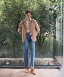 LAMINEZ（ラミネズ）の「LM09 ストレートラインデニム - ブルー（デニムパンツ）」