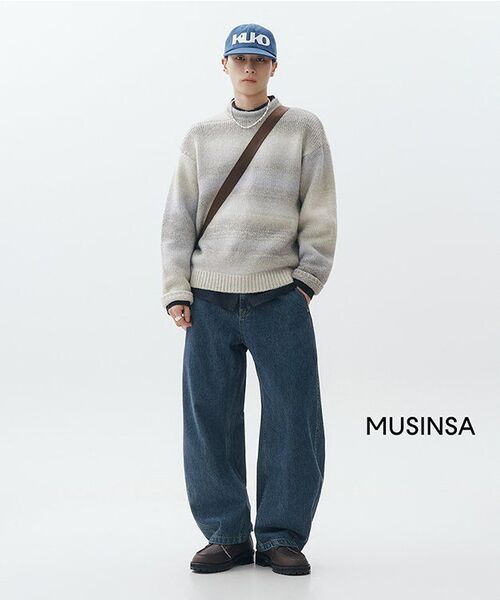 COSTUME O’CLOCK（コスチュームオクロック）の「リネンリラックスフィットロングスリーブシャツ5カラーCOOSSH193（シャツ/ブラウス・メンズ・ライトブルー/ネイビー/グレー/アイボリー/ライトベージュ・SMALL/MEDIUM/LARGE）」の20枚目の写真