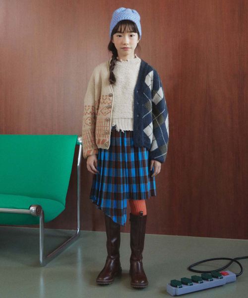 FRISE(フリゼ)の「アークベスト_オートミール_キッズ(ニット/セーター・レディース・その他・130/110/120)」の5枚目の写真
