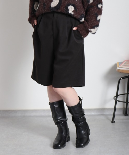 cepo（セポ）の「ジャージータックショートパンツ（その他パンツ・レディース・ブラック/ブラウン・S/M）」の14枚目の写真