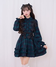 Honey Cinnamon | リボンハーネスセットワンピース(ワンピース)