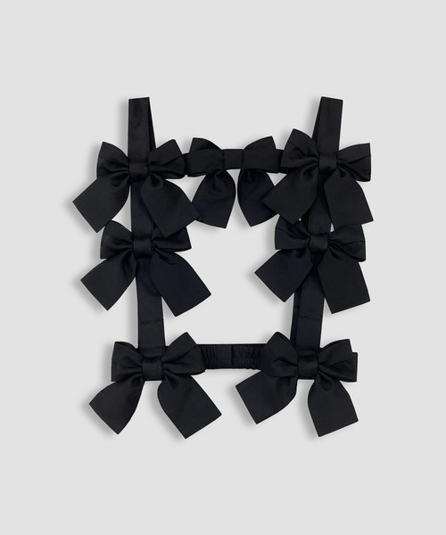 Honey Cinnamon（ハニーシナモン）の「リボンハーネスセットワンピース（ワンピース・レディース・ダークグレー/ダークグリーン・FREE）」の16枚目の写真