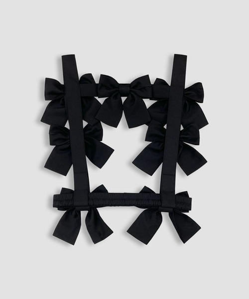 Honey Cinnamon（ハニーシナモン）の「リボンハーネスセットワンピース（ワンピース・レディース・ダークグレー/ダークグリーン・FREE）」の17枚目の写真