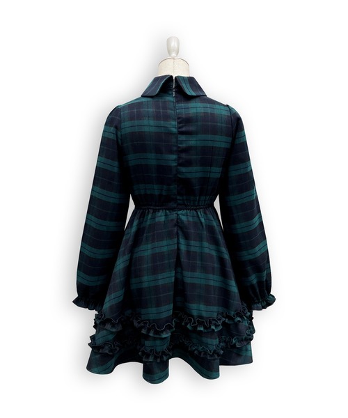 Honey Cinnamon(ハニーシナモン)の「リボンハーネスセットワンピース(ワンピース・レディース・ダークグレー/ダークグリーン・FREE)」の21枚目の写真