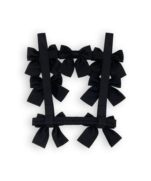 Honey Cinnamon(ハニーシナモン)の「リボンハーネスセットワンピース(ワンピース・レディース・ダークグレー/ダークグリーン・FREE)」の13枚目の写真