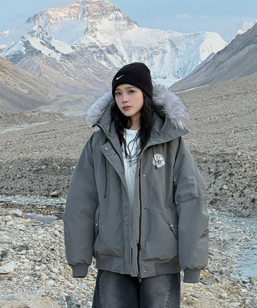 未使用に近い✨エポカウォモ　ダウンジャケット　リアルファー 光沢 3way Yahoo!オークション -「epoca uomo ダウン」の落札相場・落札価格