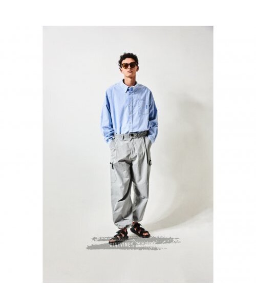 DIAFVINE（ディアフバイン）の「DV22STP.667 WASHED OXFORD COMFORT FIT -Sky Blue-（シャツ/ブラウス・メンズ・その他・X-LARGE/LARGE）」の4枚目の写真